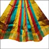 Multi Color Pattu Parikine with Blouse RSS-12 - Click here to View more details about this Product